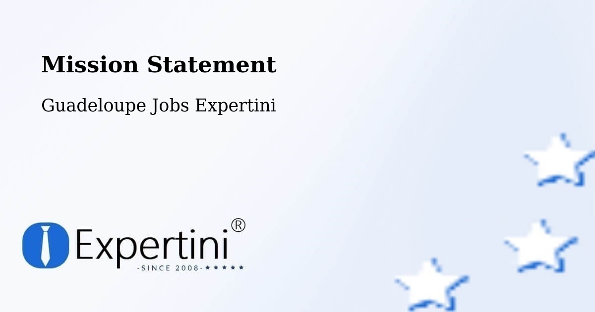 Corporate Mission – Bauzon - Guadeloupe Jobs Expertini